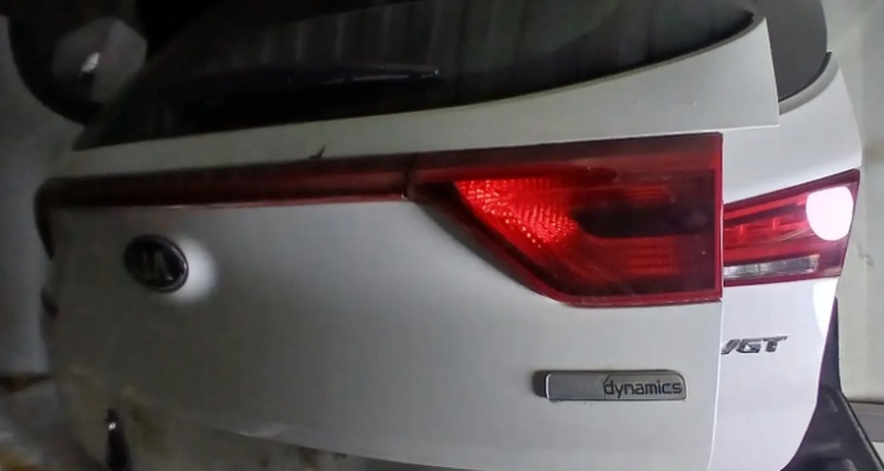 Задние фары от kia sportsh